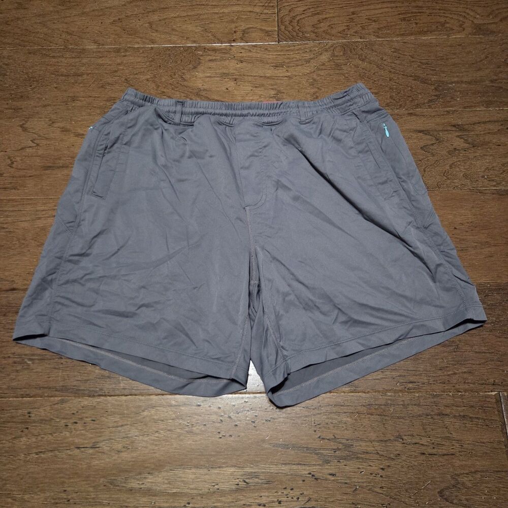 Birddogs Shorts Mens XXL Gray Boom for Your Boomstick Lined Performance Stretch